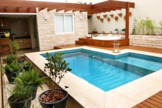 Paisagismo para piscina