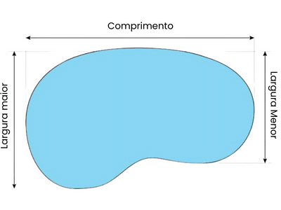 Como saber o volume da piscina?