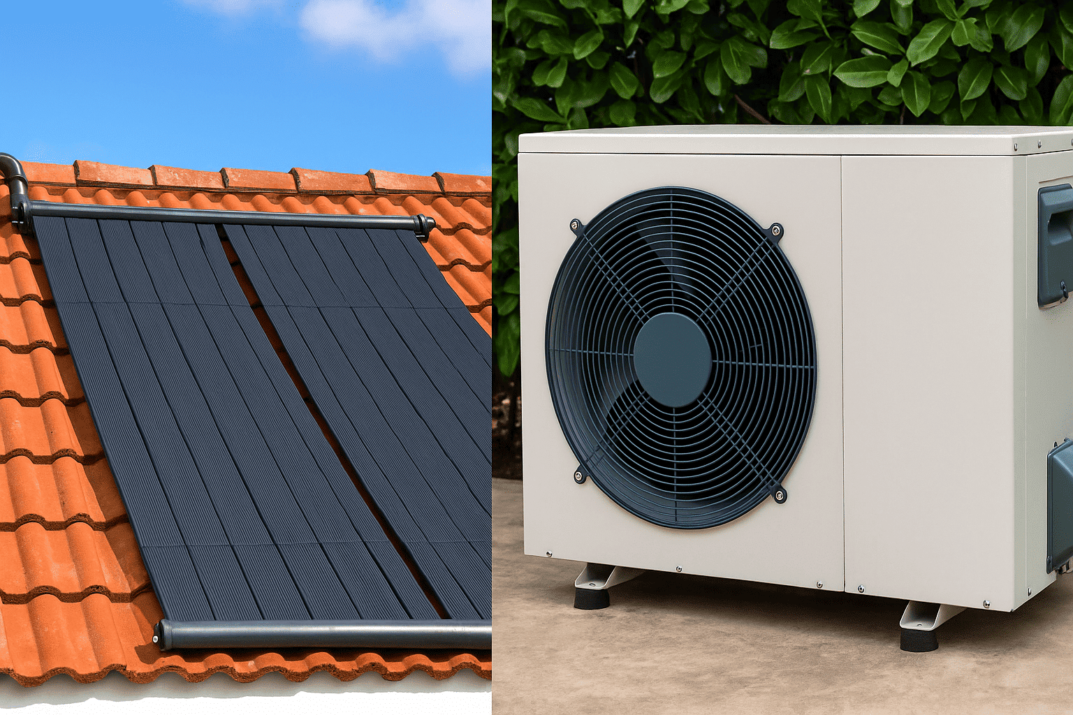 Bombas de Calor vs Aquecimento Solar