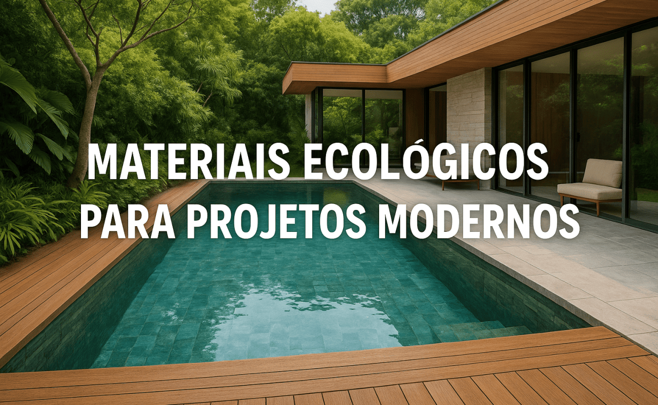 construção de piscinas sustentável