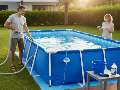 Como Limpar Piscina de Plástico