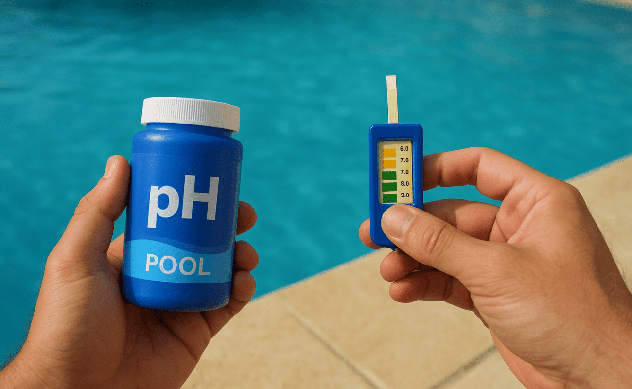 Como aumentar o pH da piscina corretamente
