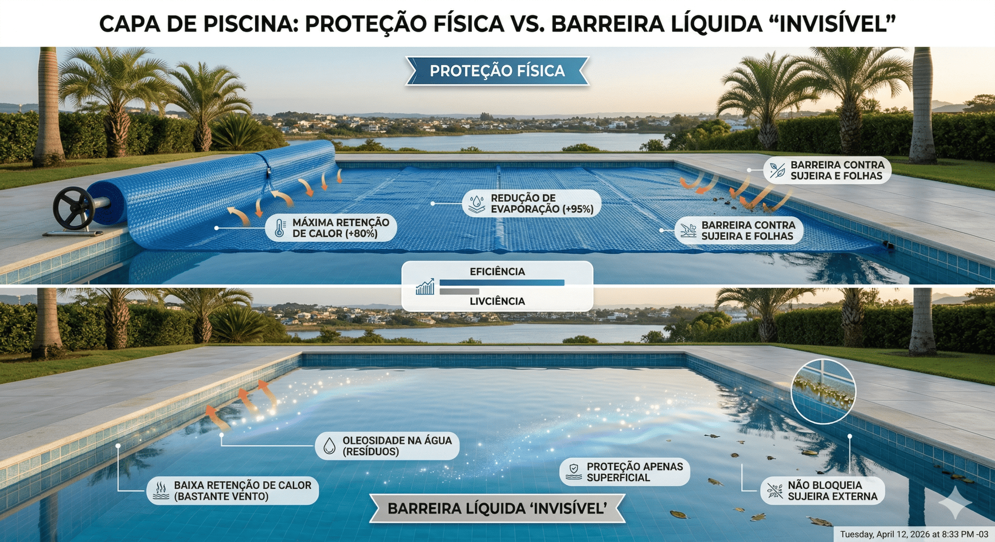 Capa de Piscina Líquida